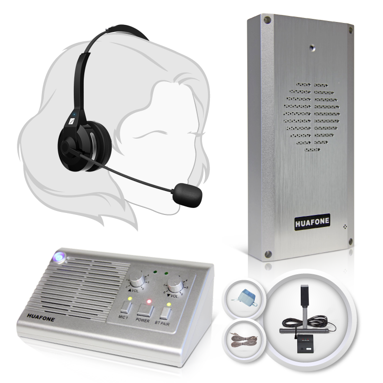 Kit 3 LongRange UltraCapacity Wireless Headset Drive Thru